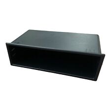 CASSETTO PORTA OGGETTI AUTORADIO UNIVERSALE 1 DIN ISO VANO STEREO 58x188x105mm