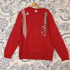 BELLISSIMA RARISSIMA FELPA VINTAGE ADIDAS ORIGINAL COLORNO RUGBY SWEATSHIRT XL