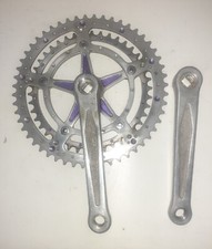 Guarnitura vintage NERVAR STAR B.S.A. doppia corona, denti 52/42