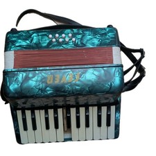 Pianoforte fisarmonica verde