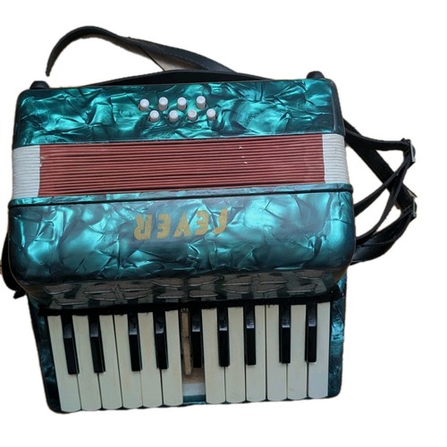 Pianoforte fisarmonica verde