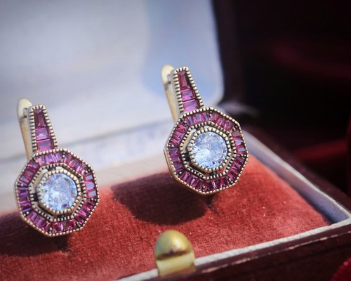Boucles oreilles dormeuse - boucles, d'oreilles