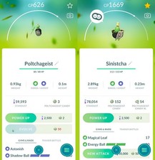 Poltchageist, Sinistcha | Nuovo registrato o meno 20k Stardust | Tr-de Go✨