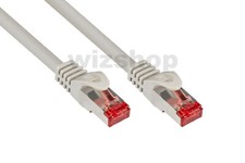 Cavo Rete Cat 6 Schermato S/FTP da 0 a 50m Ethernet Lan RJ45 Gigabit 100% rame