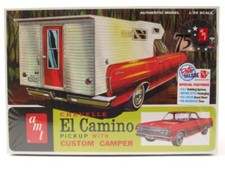 Chevrolet El Camino Camper 1965 Kit Modellismo Plastica Modellino Auto 1:25 AMT