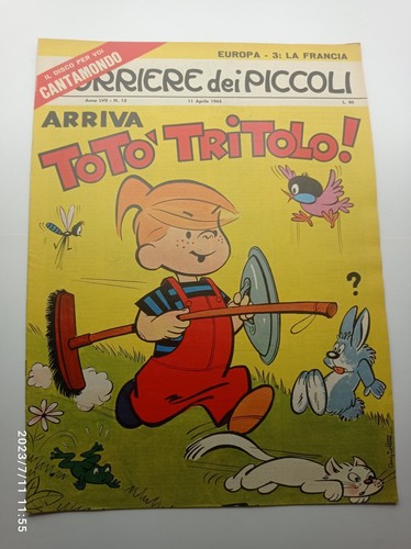 Comic corriere dei - petiti, year