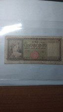 Banconota Lire Cinquecento