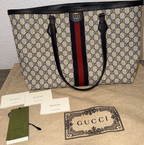Gucci monogram ophidia tote - gucci,