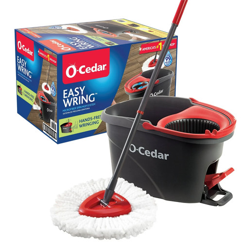 Cedar easywring spin mop - o-cedar,