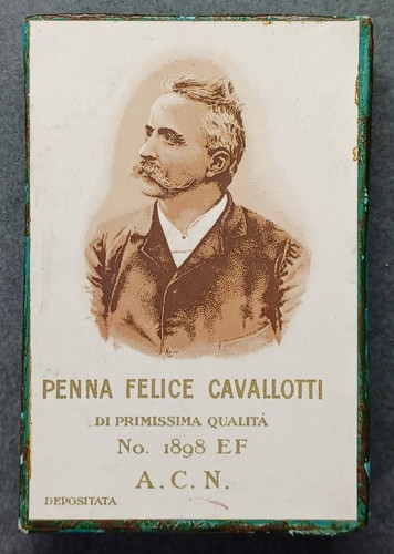 Scatola pennini penna felice - pennini,