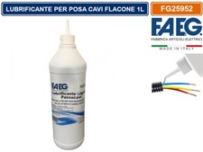 FAEG FG25952 FLACONE EMULSIONE LUBRIFICANTE PER POSA CAVI FLACONE DA 1 LITRO