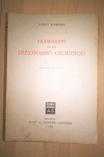 FRAMMENTI DI UN DIZIONARIO