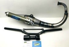 Marmitta Giannelli REVERSE 31603E BOOSTER + Mozzo TNT Manubrio Naked TNT Nero 