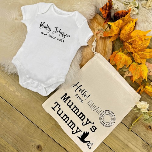 Annuncio gravidanza babygrow - gravidanza,