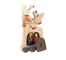 Forno in legno mattoni
