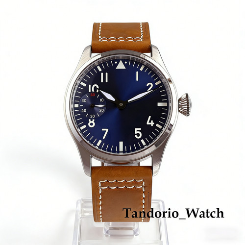 Orologio elegante vetro - 42, mm