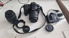 nikon d7500 + 2 lenses original battery and battery charger.