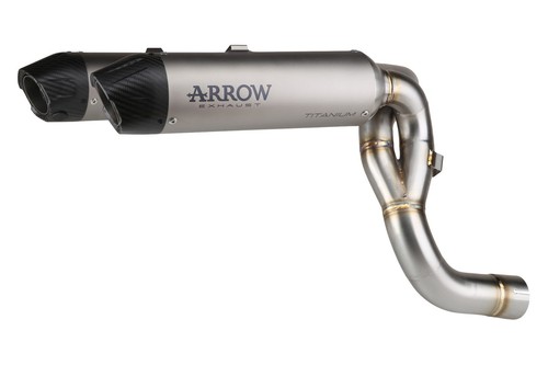 Scarico arrow round sil - scarico, round-sil