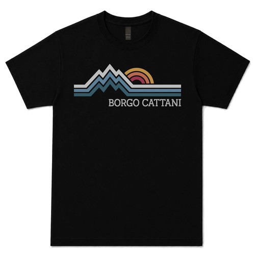 Maglietta borgo cattani logo - cattani,