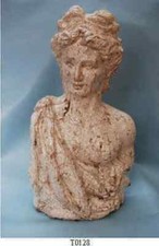 Scultura mezzo busto donna