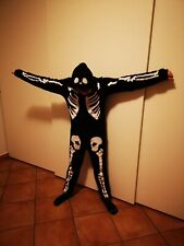 Pigiama intero UNISEX Cosplay tuta felpata Scheletro 134 cm bimbi 6-8 anni