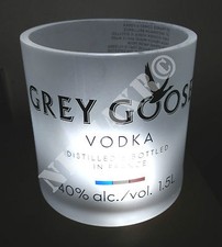 Vaso Bottiglia vuota Grey Goose Magnum Lumiere Porta Oggetti riciclo creativo