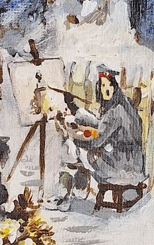 Rare ww1 adolf - ww1, painting