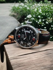 VINTAGE Terra Cielo Mare Air First Vertical Date Automatic 42mm Military Pilot 
