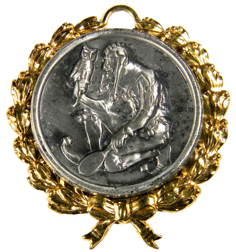 Medaglia distintivo nativo con