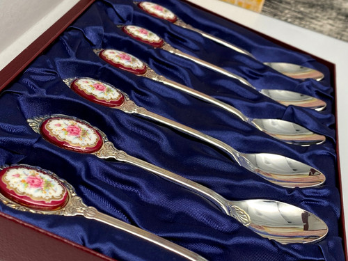 Vintage tea spoons royal - spoons,