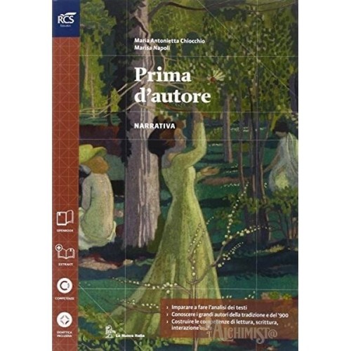 Prima autore narrativa - prima, d'autore