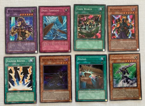 Lotto di 8 - yu-gi-oh!,