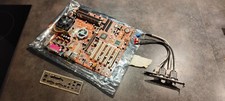 Motherboard with CPU and RAM