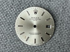 Rolex Oyster Perpetual Date quadrante argento 1500/1501