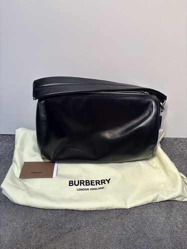 Borsa burberry pelle nera - borsa,