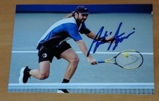 AUTOGRAFO andre' agassi
