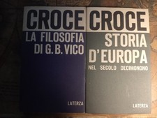 Bendetto Croce 2 voll. Storia