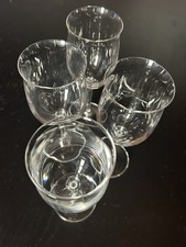 4 calici cristallo vino RCR