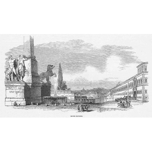 Roma monte cavallo - monte,