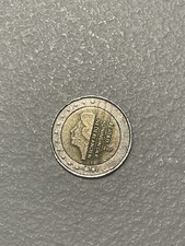 Moneta 2 Euro Rara 2001 OLANDESE BEATRIX KONINGIN DER NEDERLANDEN