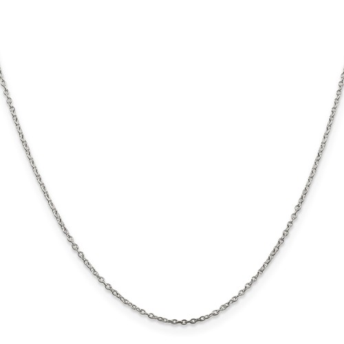 Collana con catena argento - con, in