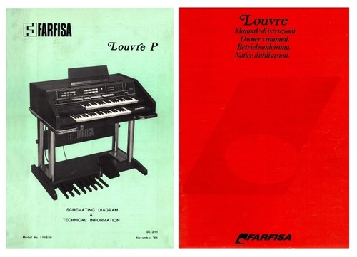 Farfisa louvre service - louvre,