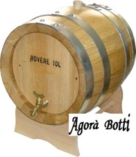 Botte in ROVERE 10 litri con