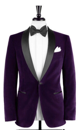 Giacca fumo viola - giacca, uomo