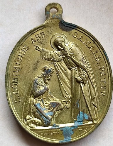 Medaglia san romualdo camaldo - romualdo,