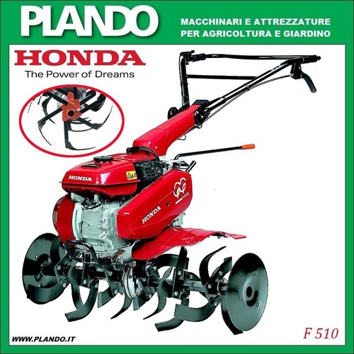 Motozappa honda f510 con fresa - f510,