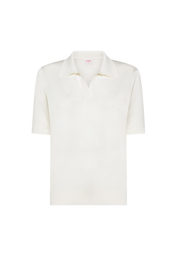 Polo donna sun68 bianco - polo,