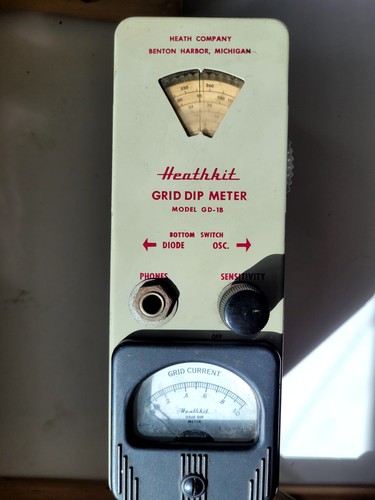 Heathkit grid dip meter - heathkit,