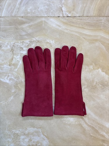 Guanti donna pelle fucsia - pelle,