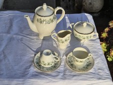 SERVIZIO DA CAFFÈ VINTAGE x 12 PORCELLANA FLOREALE RICHARD GINORI ANNI '70 